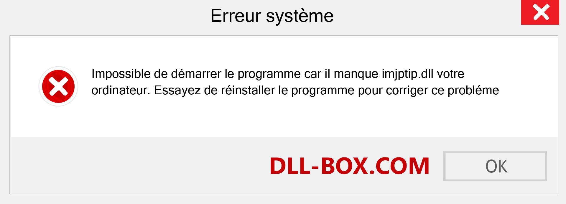 Le fichier imjptip.dll est manquant ?. Télécharger pour Windows 7, 8, 10 - Correction de l'erreur manquante imjptip dll sur Windows, photos, images